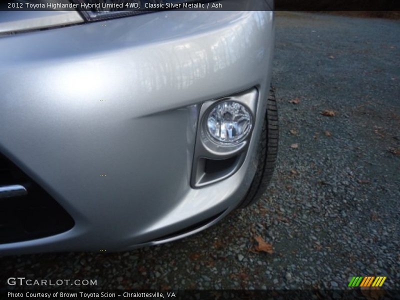 Classic Silver Metallic / Ash 2012 Toyota Highlander Hybrid Limited 4WD