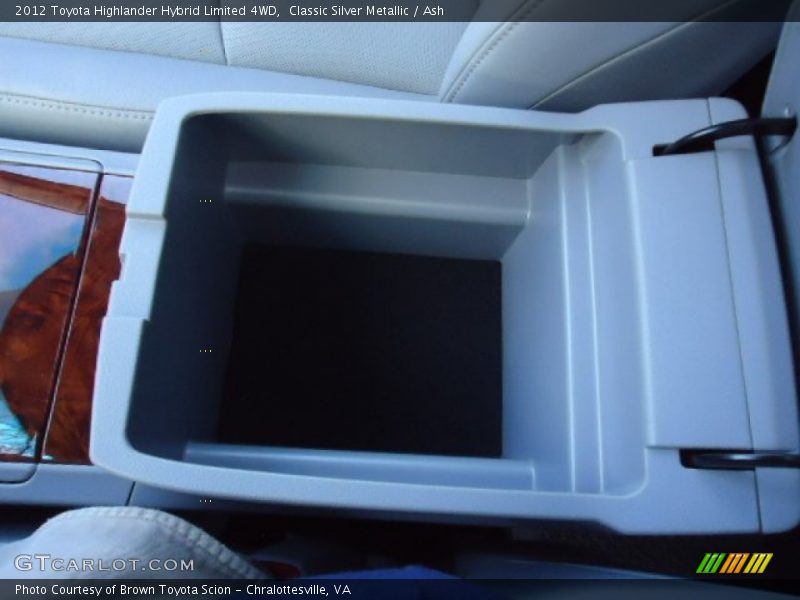 Classic Silver Metallic / Ash 2012 Toyota Highlander Hybrid Limited 4WD