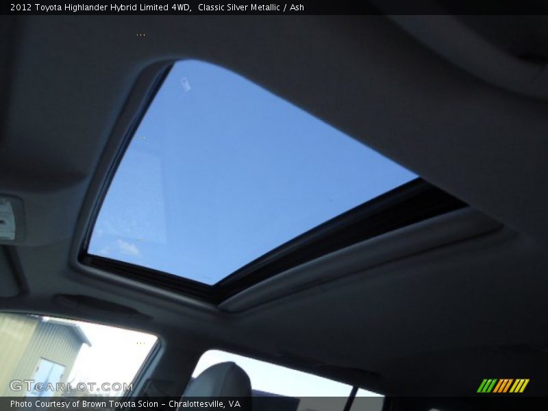 Classic Silver Metallic / Ash 2012 Toyota Highlander Hybrid Limited 4WD