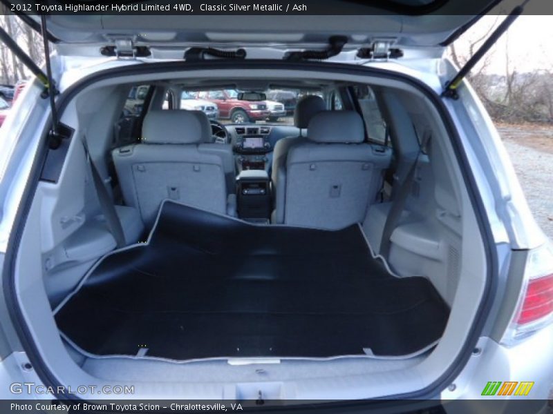 Classic Silver Metallic / Ash 2012 Toyota Highlander Hybrid Limited 4WD