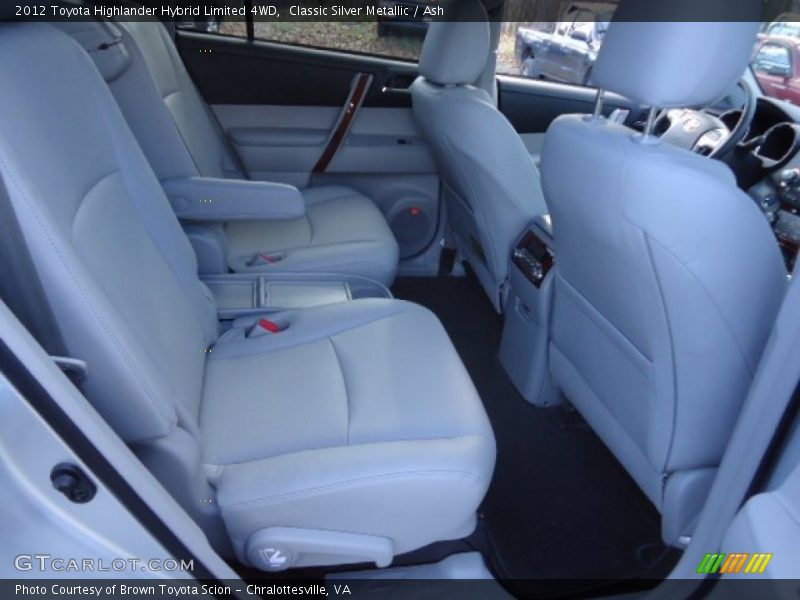 Classic Silver Metallic / Ash 2012 Toyota Highlander Hybrid Limited 4WD