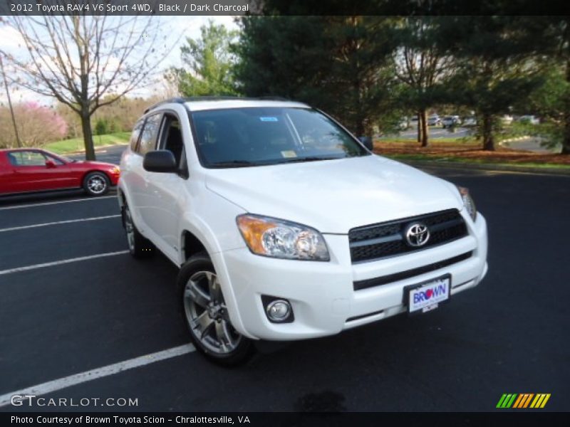 Black / Dark Charcoal 2012 Toyota RAV4 V6 Sport 4WD