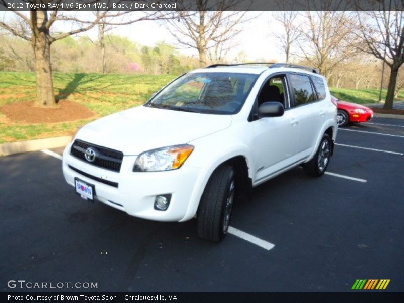 Black / Dark Charcoal 2012 Toyota RAV4 V6 Sport 4WD