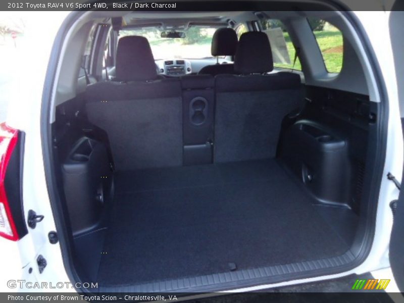 Black / Dark Charcoal 2012 Toyota RAV4 V6 Sport 4WD