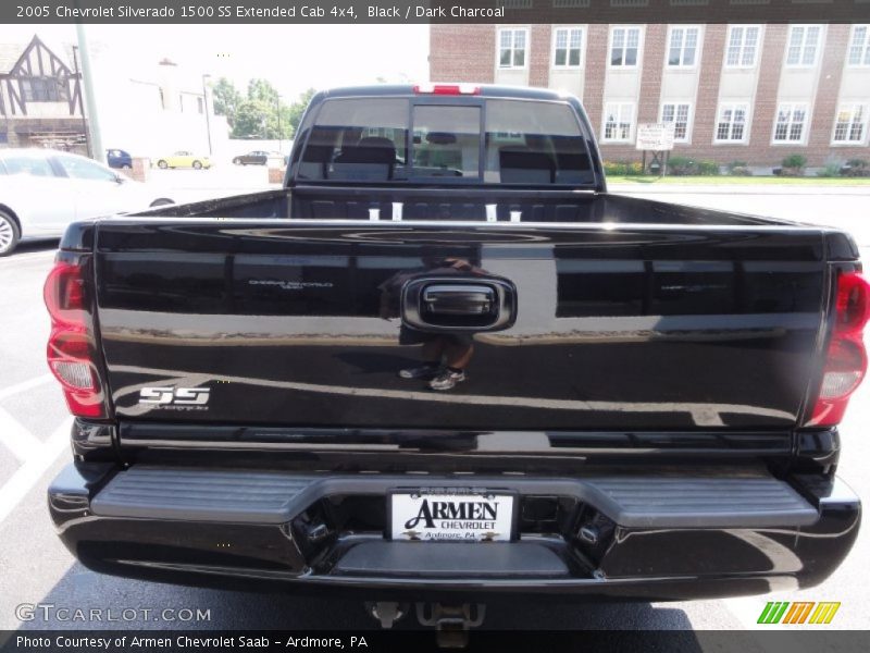 Black / Dark Charcoal 2005 Chevrolet Silverado 1500 SS Extended Cab 4x4