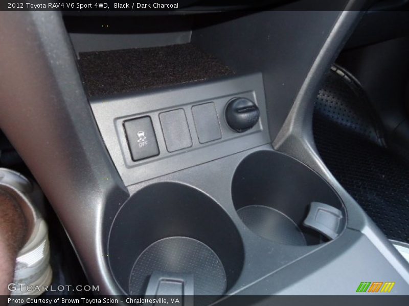Black / Dark Charcoal 2012 Toyota RAV4 V6 Sport 4WD