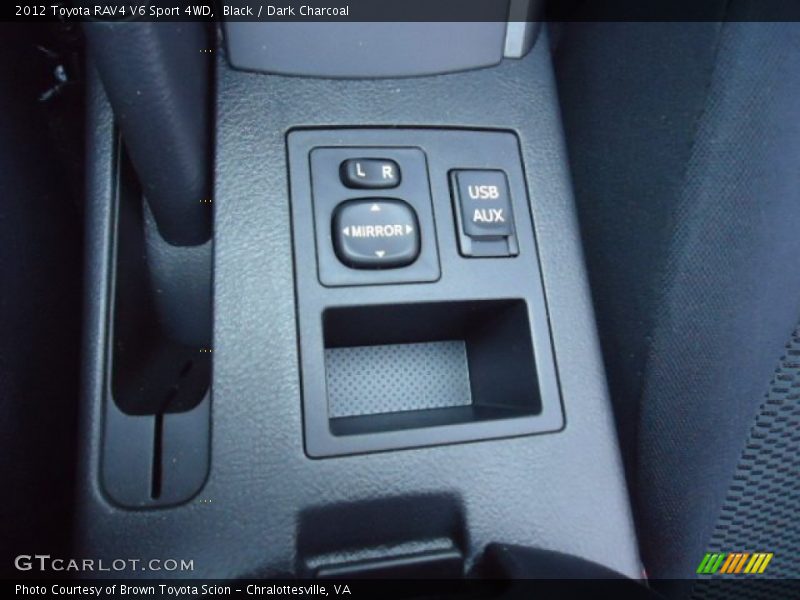 Black / Dark Charcoal 2012 Toyota RAV4 V6 Sport 4WD