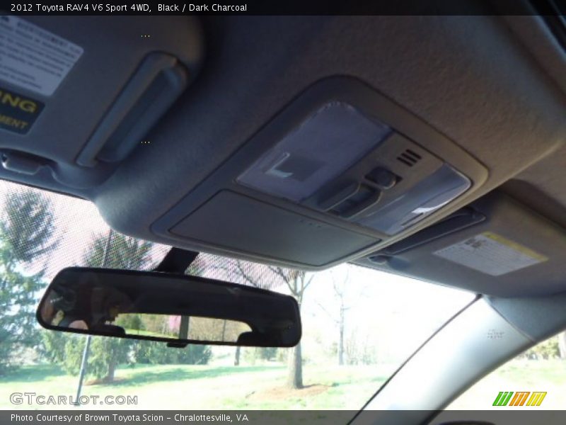 Black / Dark Charcoal 2012 Toyota RAV4 V6 Sport 4WD