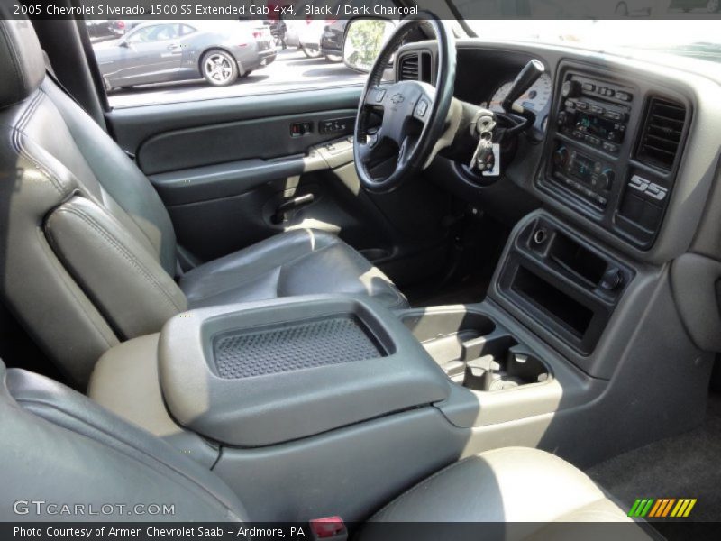Black / Dark Charcoal 2005 Chevrolet Silverado 1500 SS Extended Cab 4x4