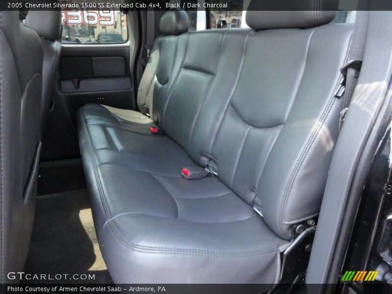  2005 Silverado 1500 SS Extended Cab 4x4 Dark Charcoal Interior