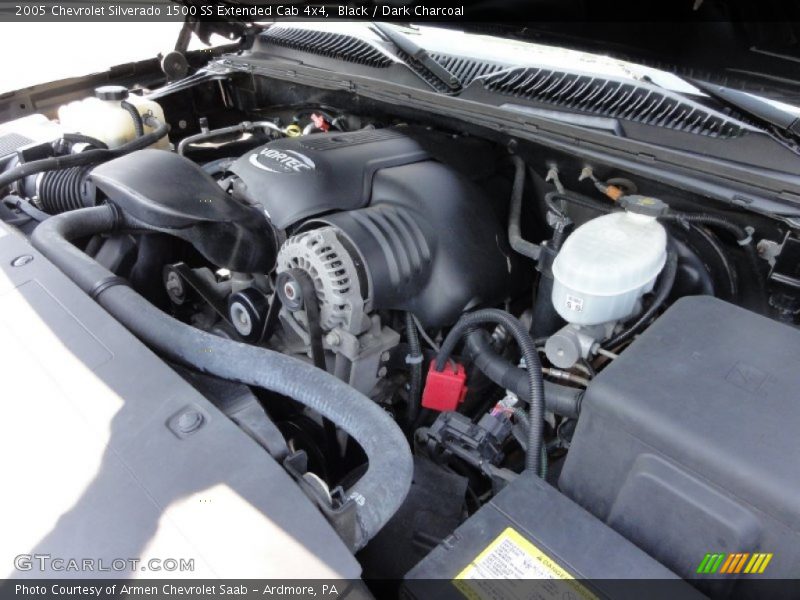  2005 Silverado 1500 SS Extended Cab 4x4 Engine - 6.0 Liter OHV 16-Valve Vortec V8