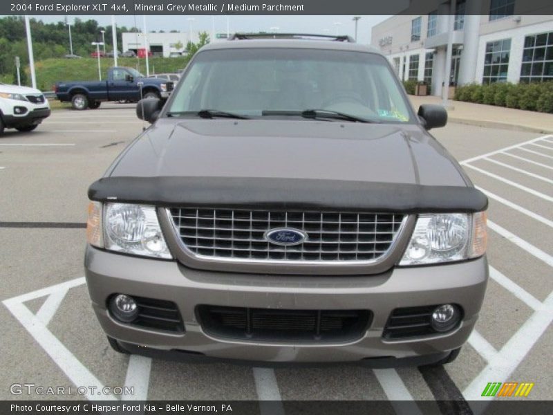 Mineral Grey Metallic / Medium Parchment 2004 Ford Explorer XLT 4x4