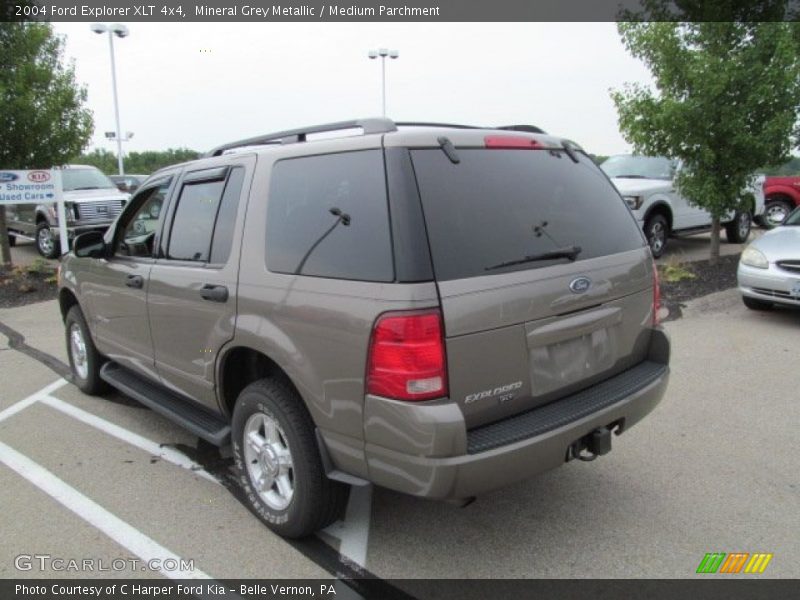 Mineral Grey Metallic / Medium Parchment 2004 Ford Explorer XLT 4x4