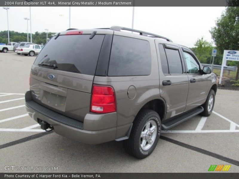 Mineral Grey Metallic / Medium Parchment 2004 Ford Explorer XLT 4x4