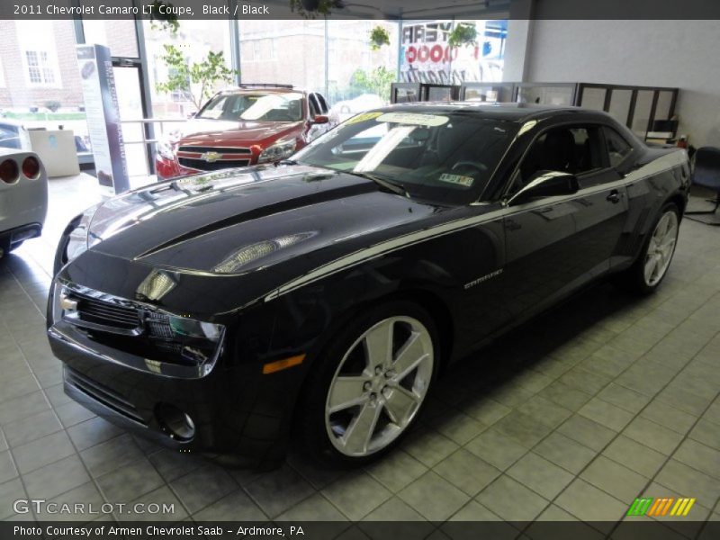 Black / Black 2011 Chevrolet Camaro LT Coupe