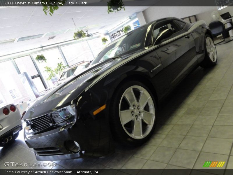 Black / Black 2011 Chevrolet Camaro LT Coupe