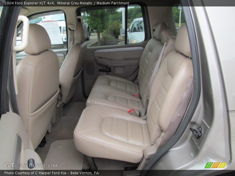 Mineral Grey Metallic / Medium Parchment 2004 Ford Explorer XLT 4x4