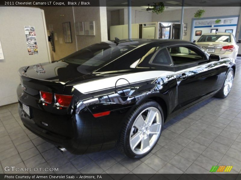Black / Black 2011 Chevrolet Camaro LT Coupe