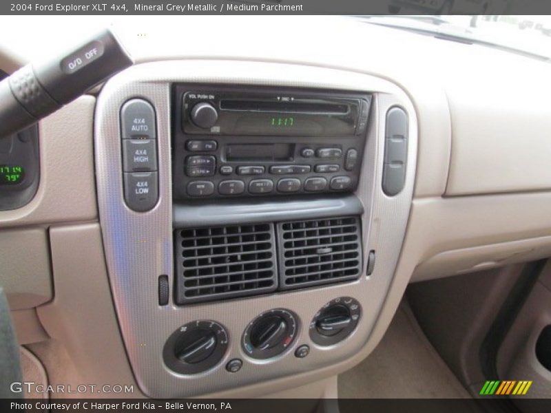Mineral Grey Metallic / Medium Parchment 2004 Ford Explorer XLT 4x4