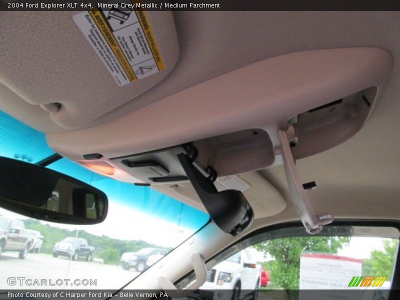 Mineral Grey Metallic / Medium Parchment 2004 Ford Explorer XLT 4x4