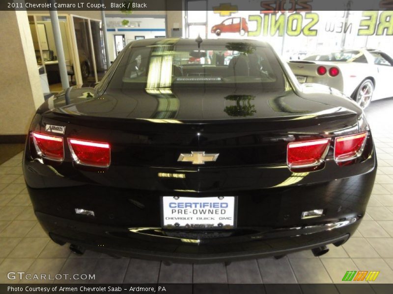 Black / Black 2011 Chevrolet Camaro LT Coupe