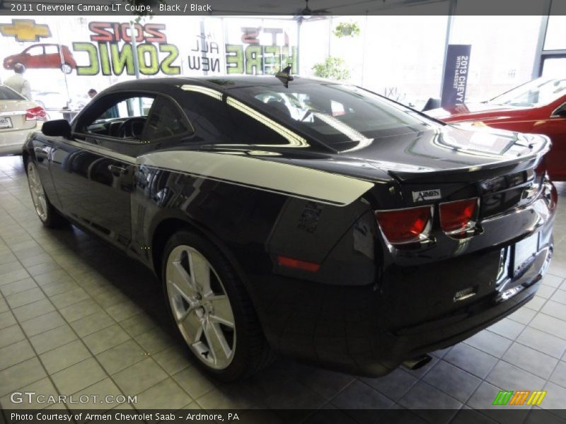 Black / Black 2011 Chevrolet Camaro LT Coupe