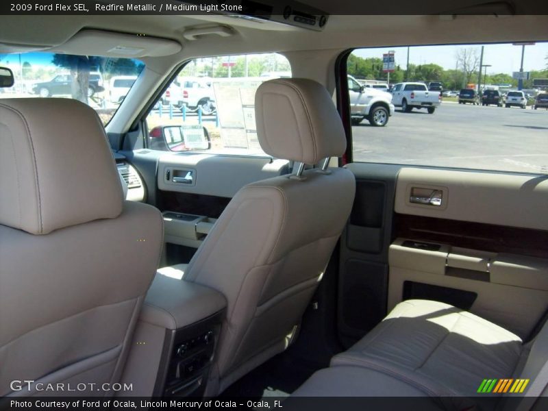 Redfire Metallic / Medium Light Stone 2009 Ford Flex SEL