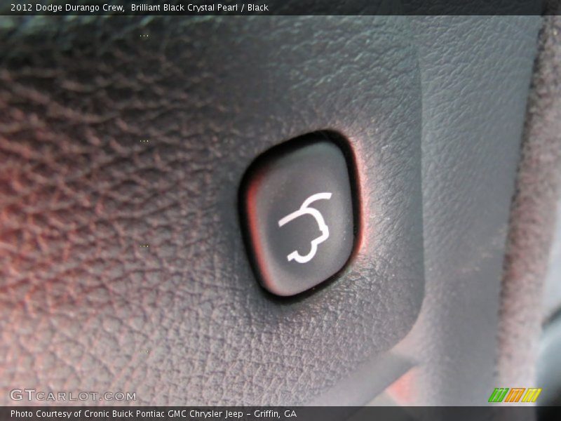 Brilliant Black Crystal Pearl / Black 2012 Dodge Durango Crew