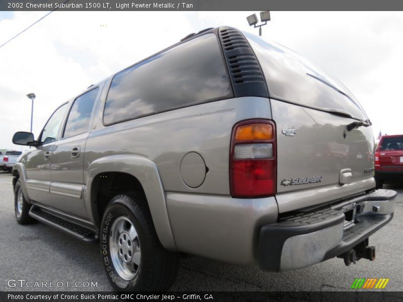 Light Pewter Metallic / Tan 2002 Chevrolet Suburban 1500 LT