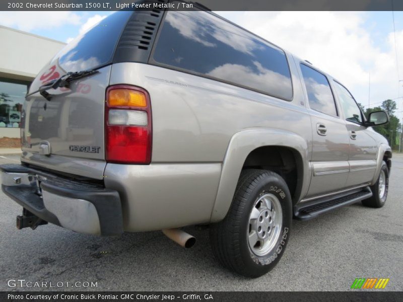 Light Pewter Metallic / Tan 2002 Chevrolet Suburban 1500 LT