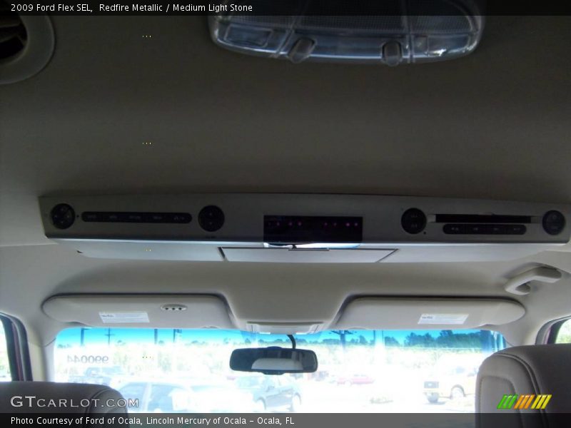 Redfire Metallic / Medium Light Stone 2009 Ford Flex SEL