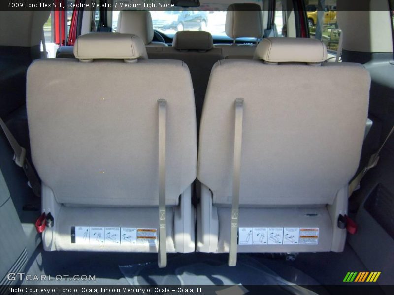 Redfire Metallic / Medium Light Stone 2009 Ford Flex SEL