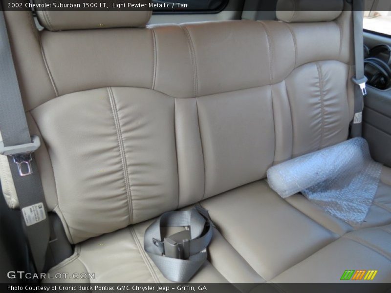 Light Pewter Metallic / Tan 2002 Chevrolet Suburban 1500 LT