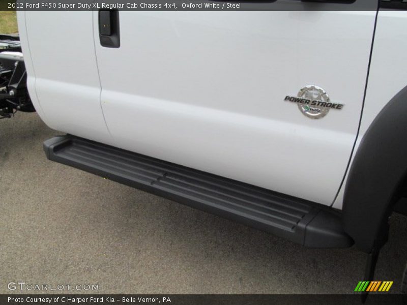 Oxford White / Steel 2012 Ford F450 Super Duty XL Regular Cab Chassis 4x4