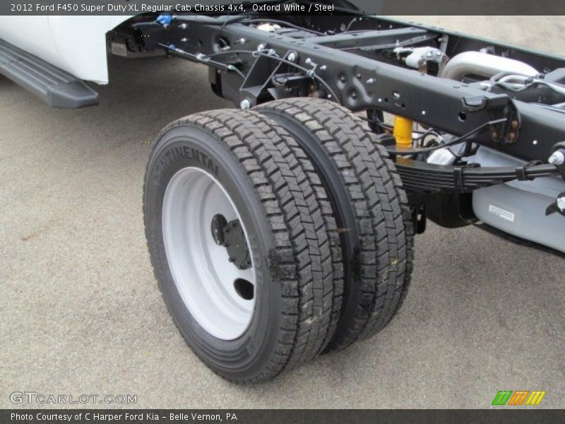 Oxford White / Steel 2012 Ford F450 Super Duty XL Regular Cab Chassis 4x4