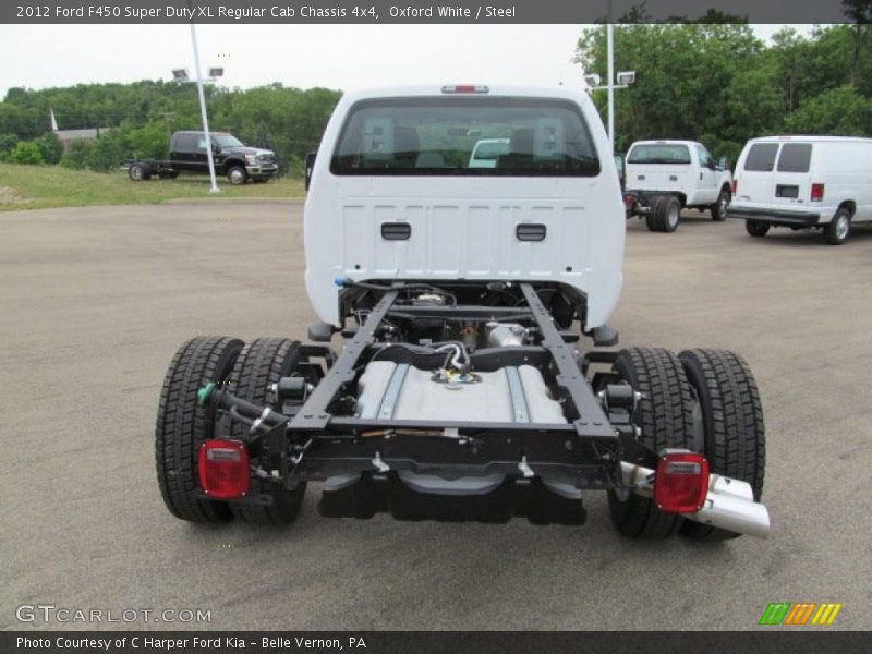 Oxford White / Steel 2012 Ford F450 Super Duty XL Regular Cab Chassis 4x4