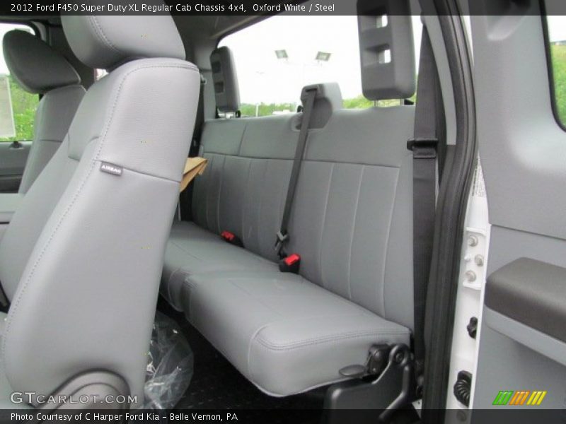 Oxford White / Steel 2012 Ford F450 Super Duty XL Regular Cab Chassis 4x4
