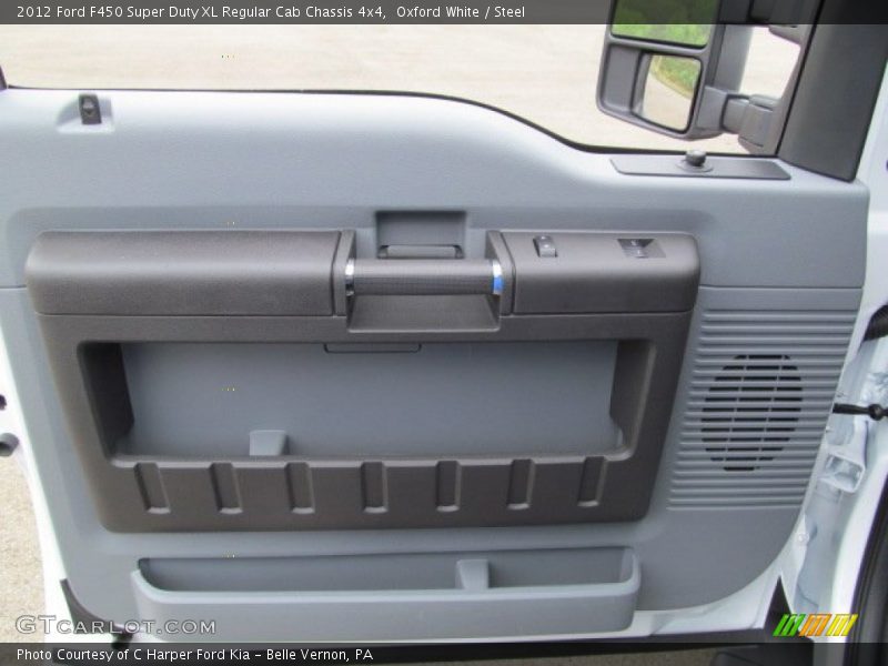 Oxford White / Steel 2012 Ford F450 Super Duty XL Regular Cab Chassis 4x4