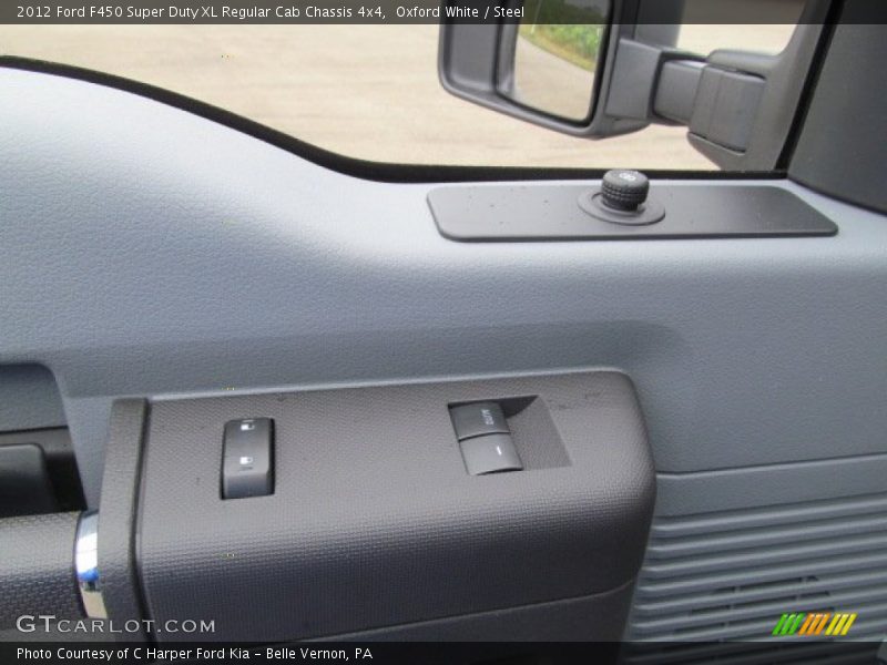 Oxford White / Steel 2012 Ford F450 Super Duty XL Regular Cab Chassis 4x4