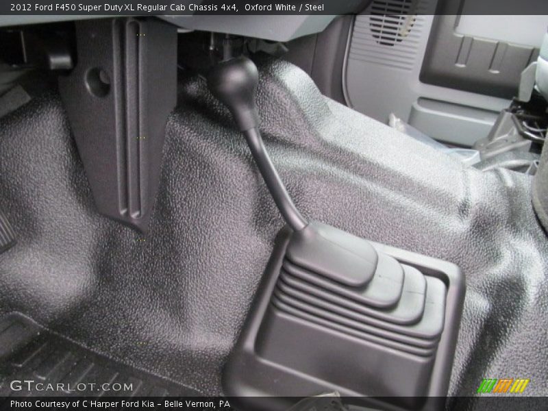 Oxford White / Steel 2012 Ford F450 Super Duty XL Regular Cab Chassis 4x4