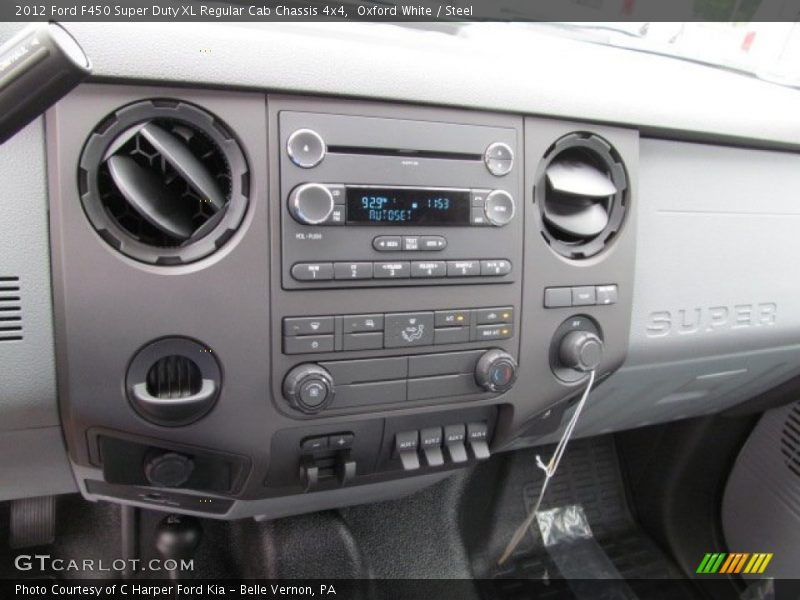 Oxford White / Steel 2012 Ford F450 Super Duty XL Regular Cab Chassis 4x4