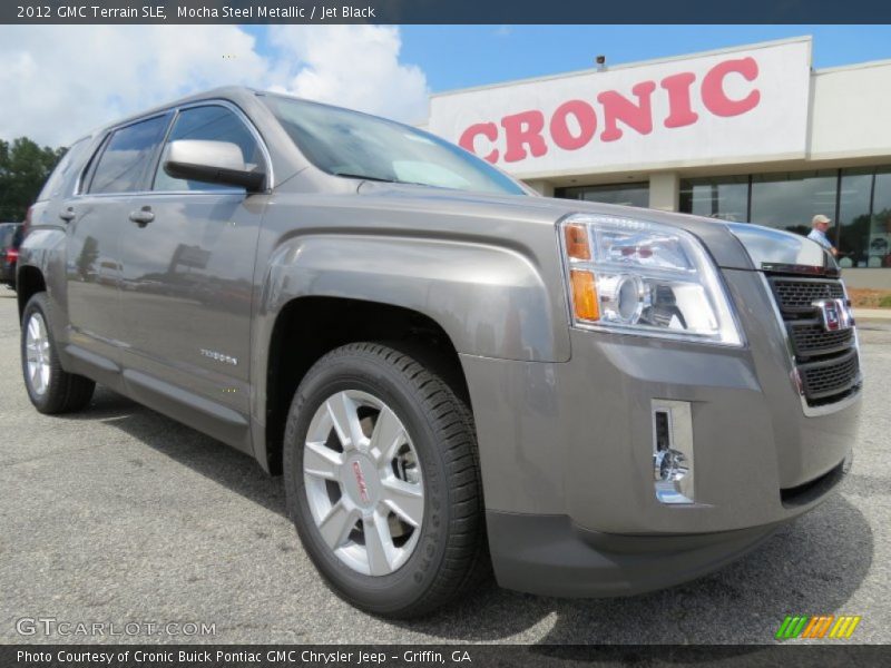 Mocha Steel Metallic / Jet Black 2012 GMC Terrain SLE