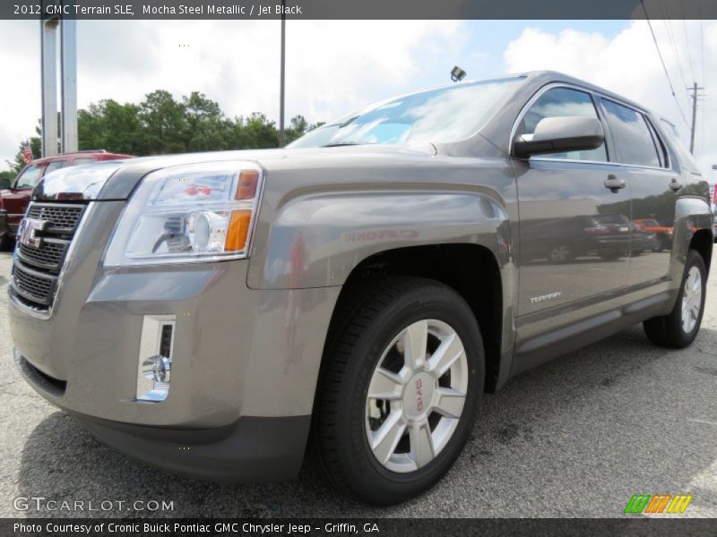 Mocha Steel Metallic / Jet Black 2012 GMC Terrain SLE