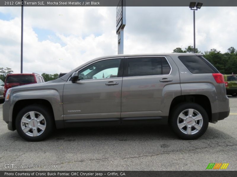 Mocha Steel Metallic / Jet Black 2012 GMC Terrain SLE
