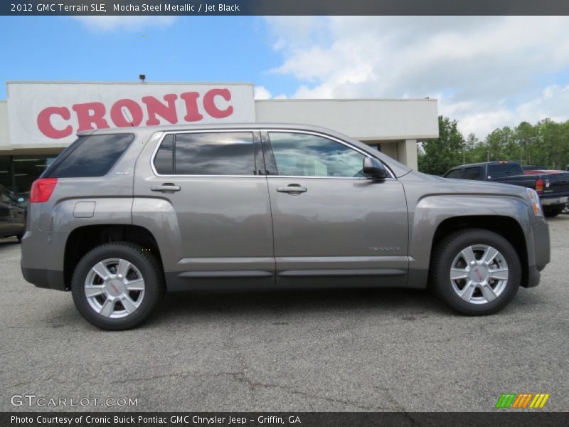 Mocha Steel Metallic / Jet Black 2012 GMC Terrain SLE