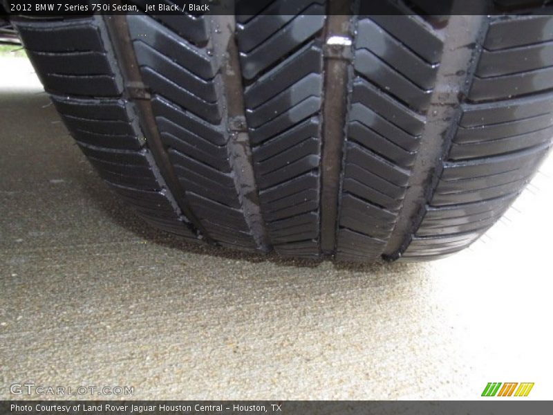 Jet Black / Black 2012 BMW 7 Series 750i Sedan
