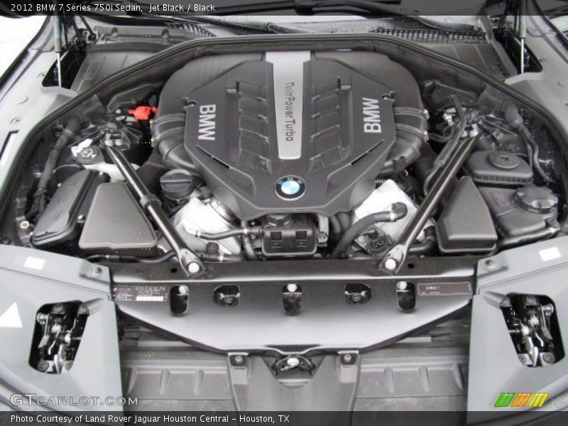  2012 7 Series 750i Sedan Engine - 4.4 Liter DI TwinPower Turbo DOHC 32-Valve VVT V8