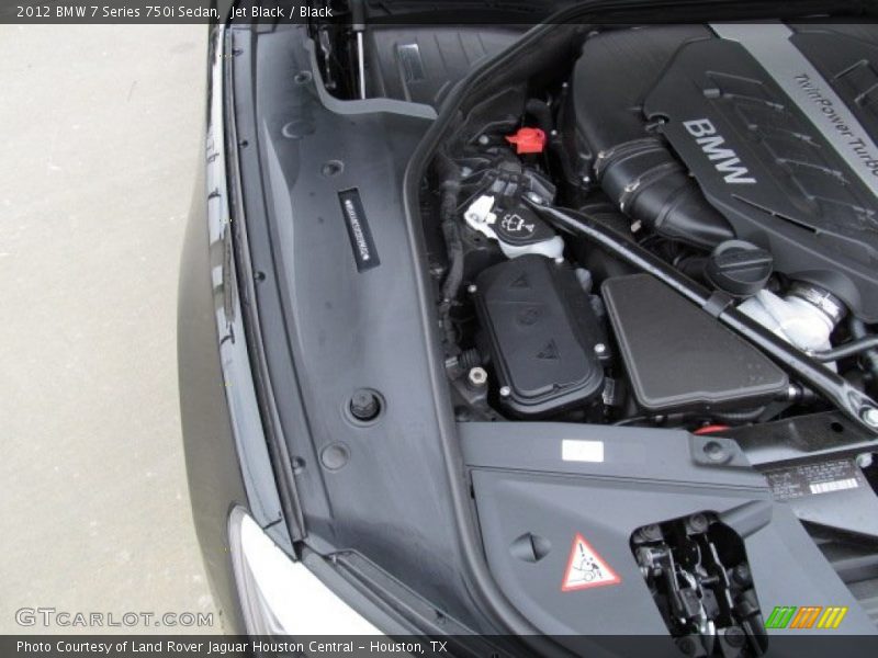Jet Black / Black 2012 BMW 7 Series 750i Sedan