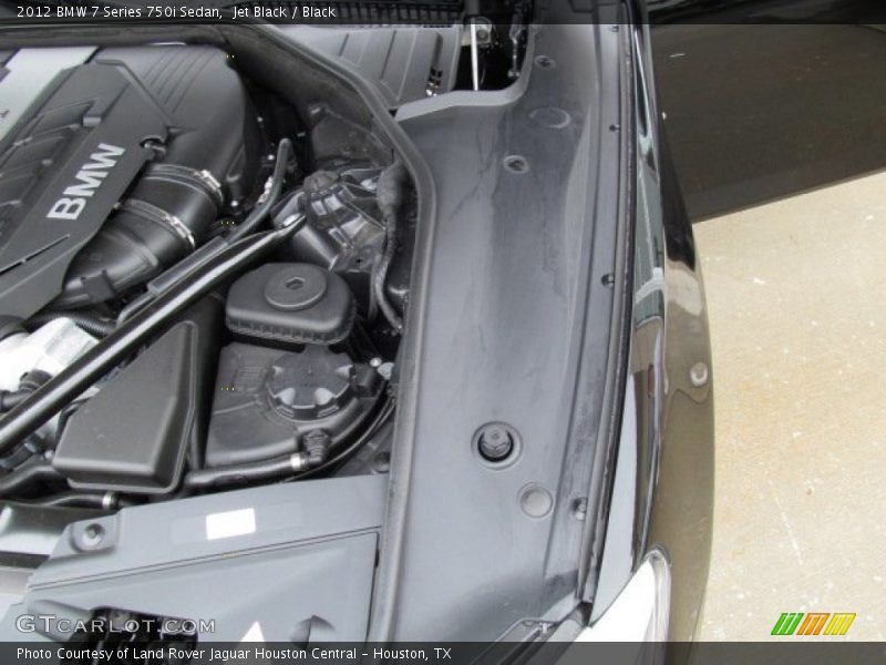 Jet Black / Black 2012 BMW 7 Series 750i Sedan