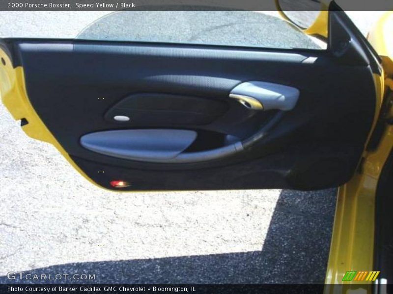 Speed Yellow / Black 2000 Porsche Boxster
